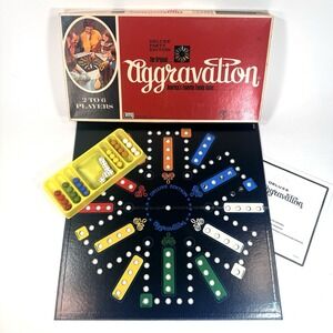 Vintage 1972 Aggravation Deluxe Party Edition Lakeside #8321 Complete Game
